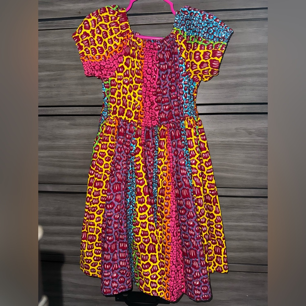 Colorful Patterned Dress 👗 5T